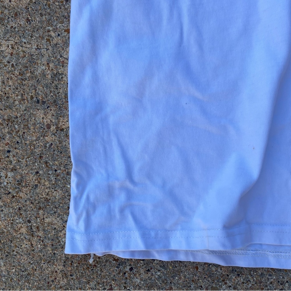 Gallery Dept White Tee with Colorful Logo - Picture 5 of 6